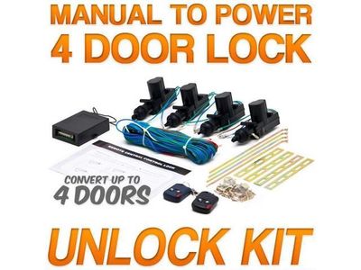 Manual to power lock Unlock