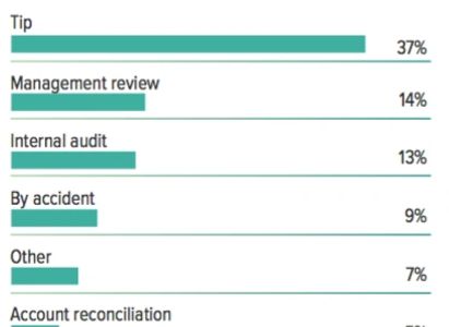 Embezzlement detection
Tips
Whistle Blower