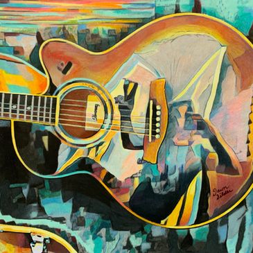 Acoustic Guitar Art