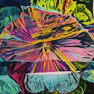 Hibiscus Flower Art
