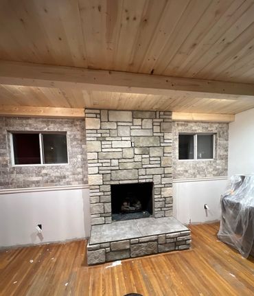 Fireplace restoration