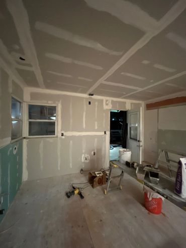 Work in progress for a kitchen
