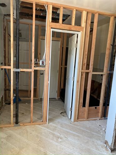 Entry way rebuilding