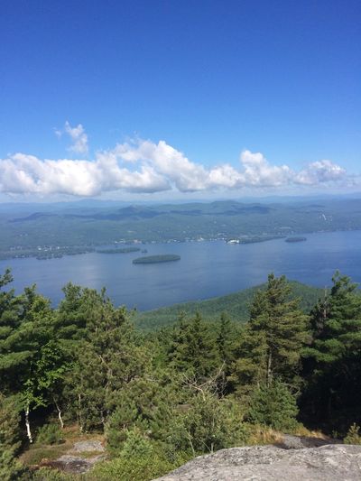 View From Nearby Buck Mountain Overlooking Lake George