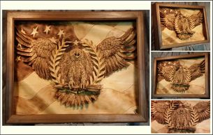 Warrant - Woodcarvings by Randall Stoner, aka Madcarver