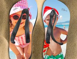 Flip flops for printing, embroidery, customisation, personalisation, logos, names, pictures.