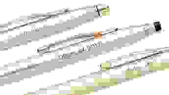 Pen name logo engraved personalised customised