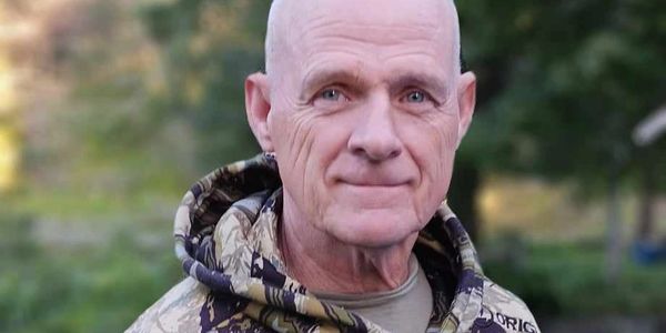 Cub Lewis standing at the Lewis Farm