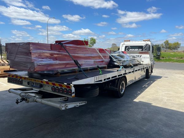 Steel delivery 