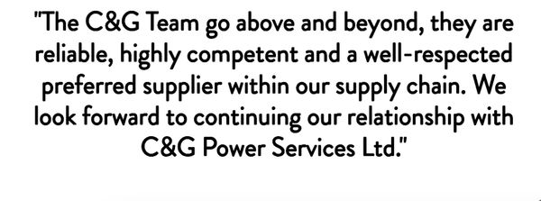 Customer feedback
