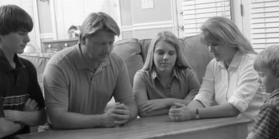 Family in Prayer
