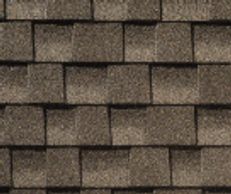 Mission Brown: GAF Mission Brown shingles in deep brown with warm undertones, inspired by tradition.