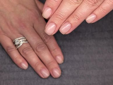 Natural Nail Manicure at The Nail Palette in Market Harborough