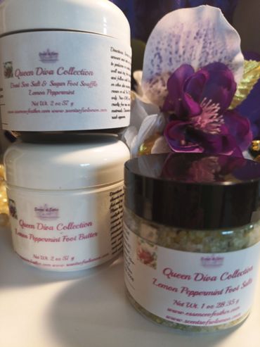 Queen Diva Collection focus on products for hands and feet