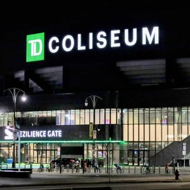 The new and improved TD Coliseum.