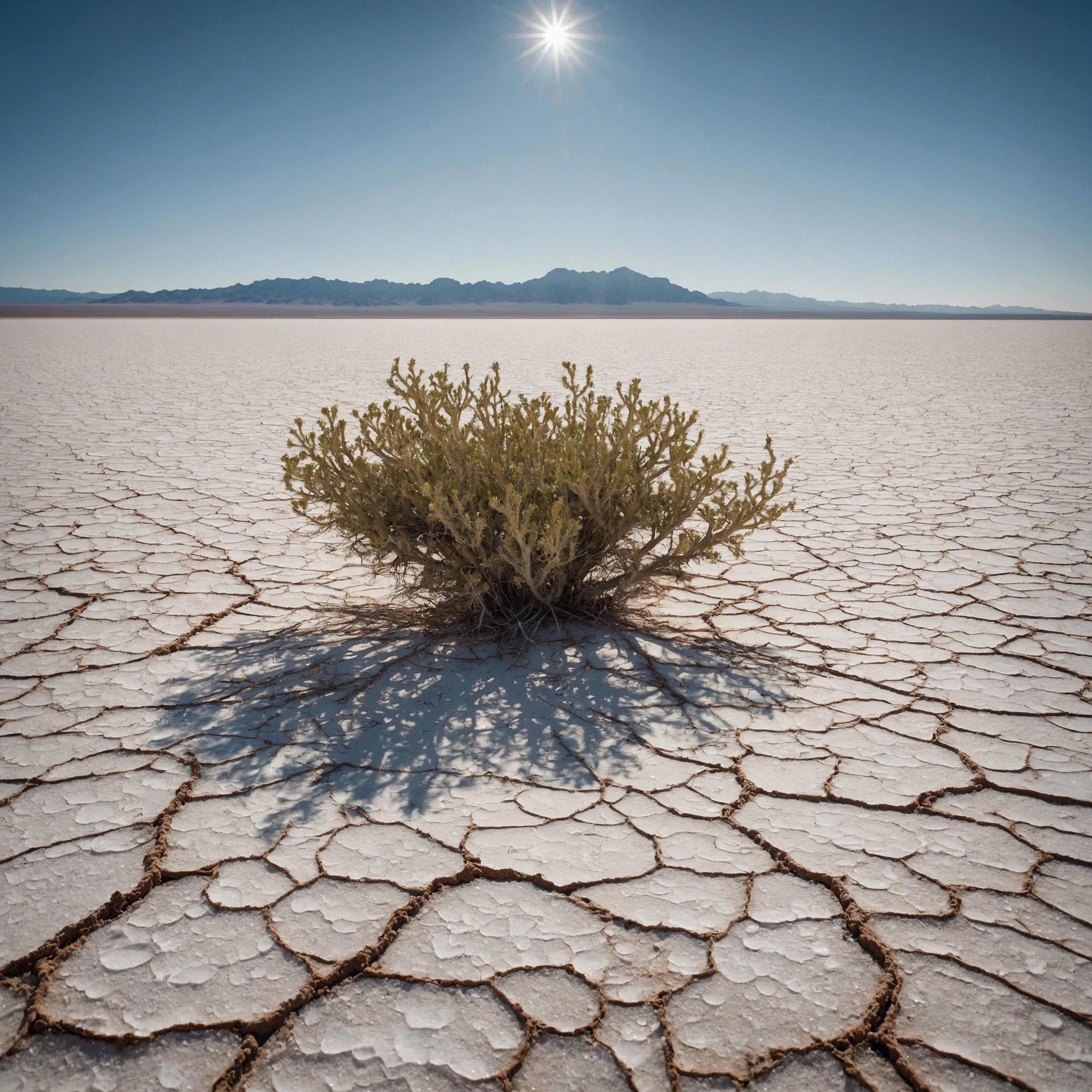 bush in the desert