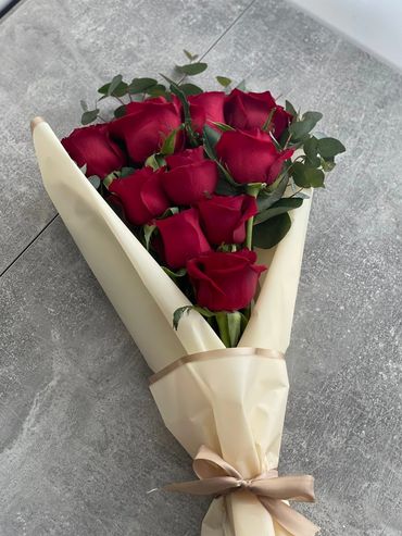 Bouquet of red roses. Valentine's, Mother's Day, birthday, anniversary, thank your or just because.