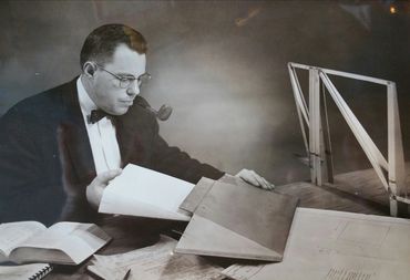 Old picture of me from the 1950s pretending to look busy