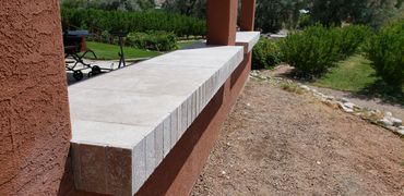 Natural stone bar