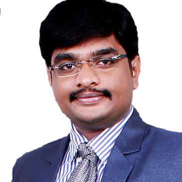 Professional man in a suit with glasses and a mustache.