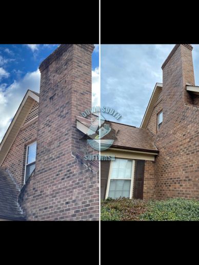 Pressure washing, chimney cleaning, softwashing, low pressure roof cleaning