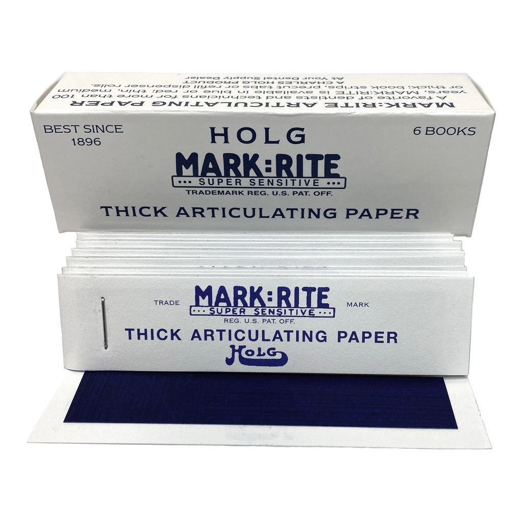 Holg MARK:RITE Articulating paper Blue Thick books