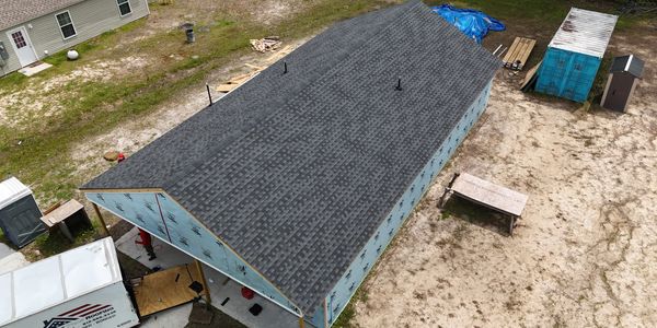 Completed GAF Timberline HDZ roof system, installed to the FORTIFIED Roof standards for extra protec