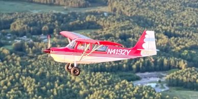 tailwheel citabria flight school flying lesson