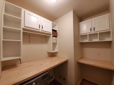 laundry room cabinets