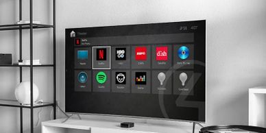 smart home, tv, automation, mount, rack