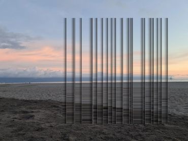 Arte fotográfico
• Perspectiva abstracta
• Atardecer
• Paneles en blanco y negro
• Ilusión de continuidad
• Profundidad visual
• Decoración moderna
• Oficinas
• Pasillos
• Diseño contemporáneo