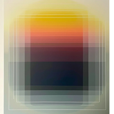 • Perspectiva abstracta
• Atardecer
• Paneles en blanco y negro
• Ilusión de continuidad
• Profundidad visual
• Decoración moderna