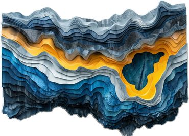 Capas de color
• Tonos vivos
• Ilusión de profundidad
• Movimiento en arte
• Decoración moderna
• Galerías y museos
• Sofisticación visual
• Inspiración