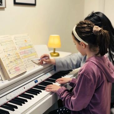 çocuk özel piyano dersi
