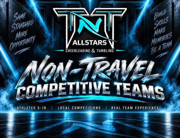 Cheerleading non-travel competitive teams announcement.