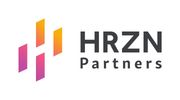 HRZN Partners logo with colorful vertical bars and text.