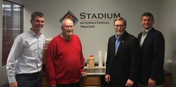 Stadium International Trucks in Liverpool, N.Y.  (2/24/16)