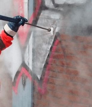 Graffiti removal cleaning services