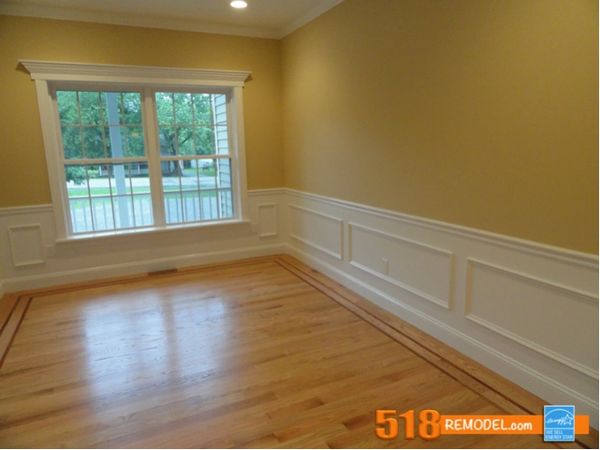 New hardwood flooring