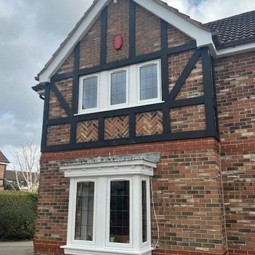 REHAU Flush Fit Frames, made at Fenster Trade Frames Bury installed by Boomsworth Glass