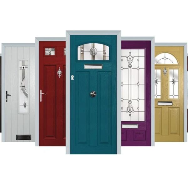 A selection of Solidor Composite Doors available from Fenster Trade Frames