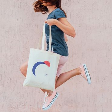 Tote bag Brouillarta