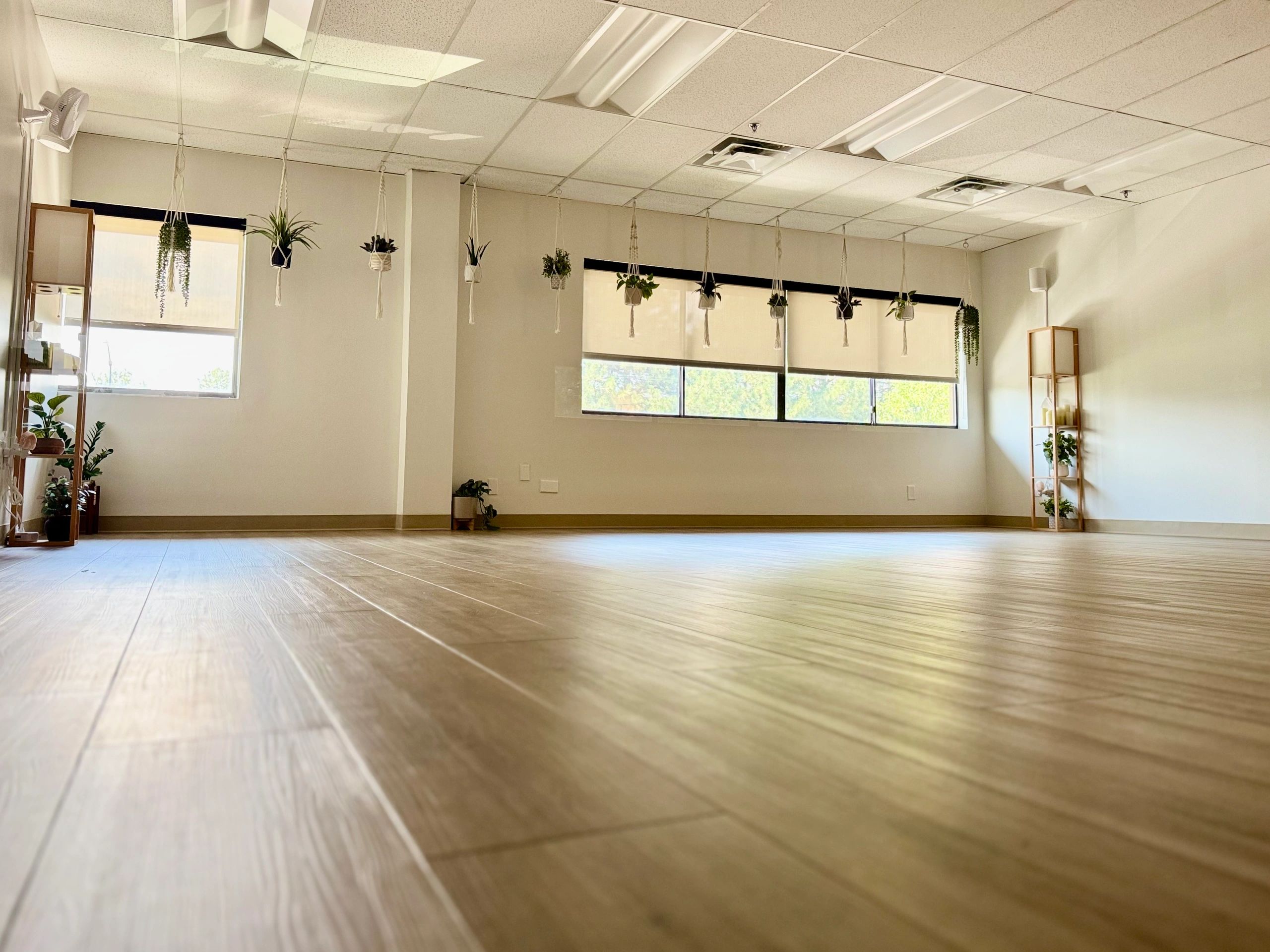 Empow3r Yoga studio interior in Littleton, CO