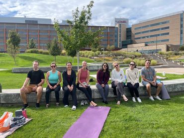 Empow3r Yoga community gathering, Yoga in the Park, in Littleton