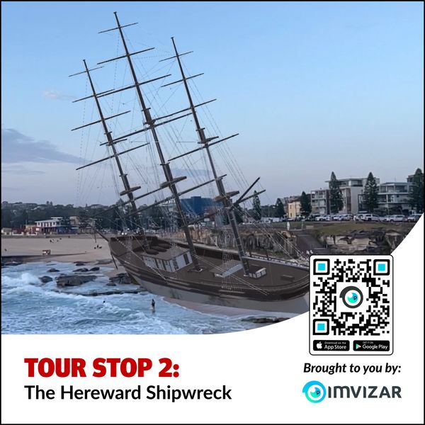 The Hereward Shipwreck.