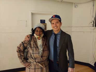 Ceo And Executive Director  Renee Mitchell and Hollywood star john  Leguizamo