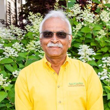 Rent A Gardener founder and owner, Arun 