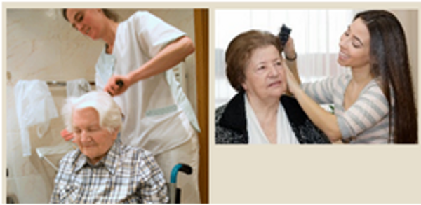 Salon services for the restricted clients that find it difficult to get out.