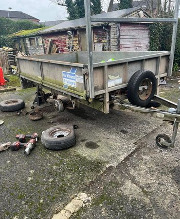 Service and repairs of trailers on site