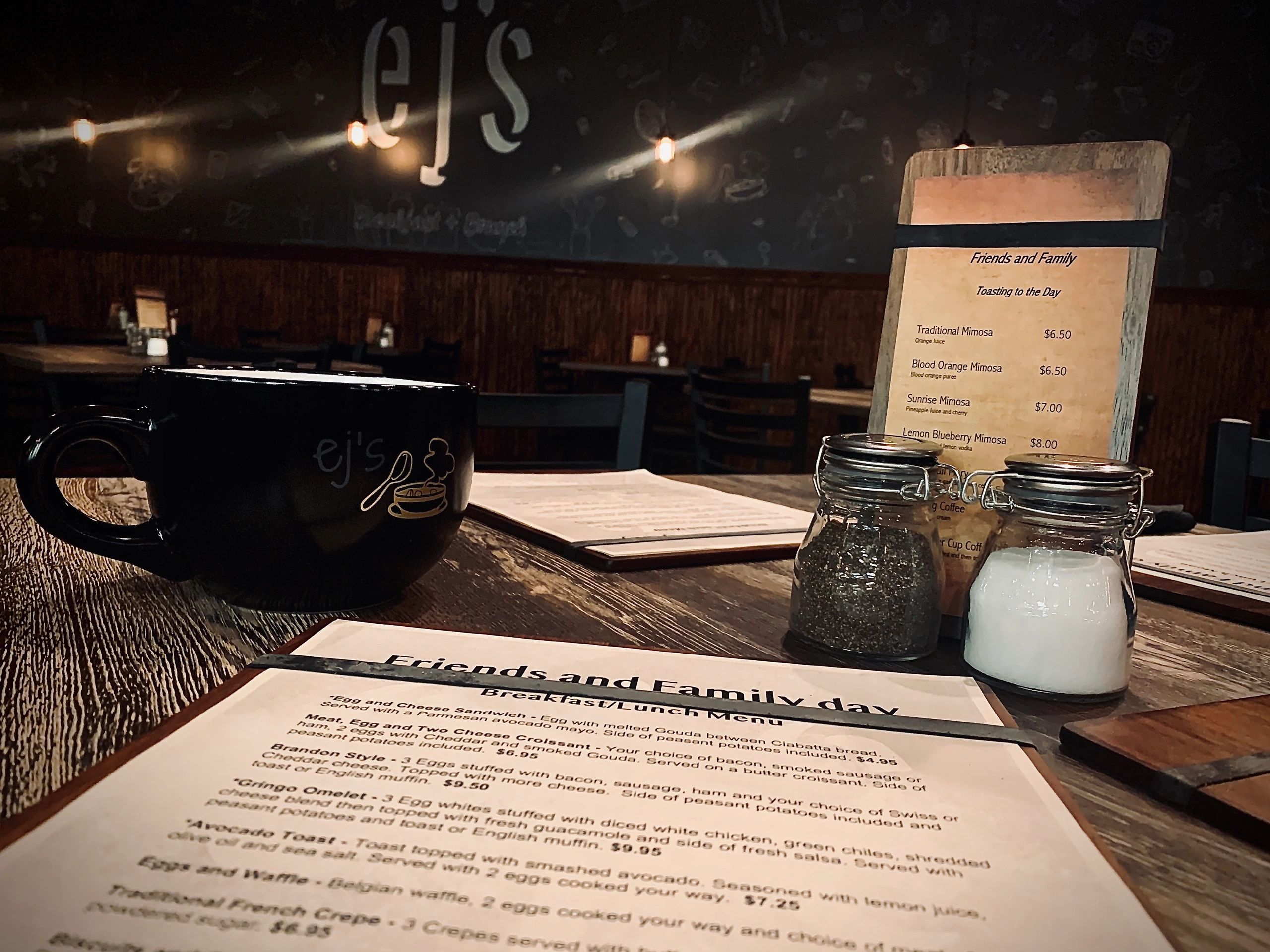 EJ's at White House, breakfast near me, brunch near me